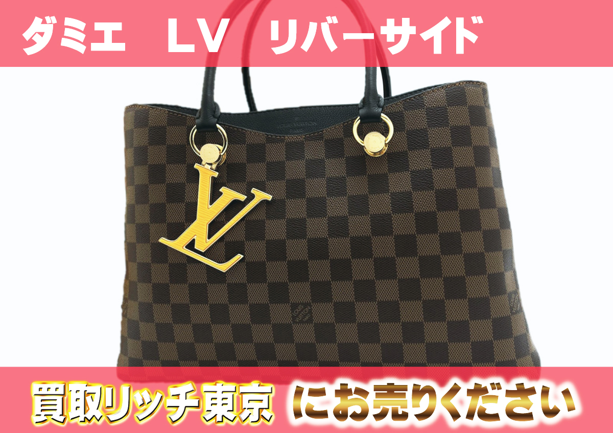 252　ダミエ　LV　リバーサイド　N40050